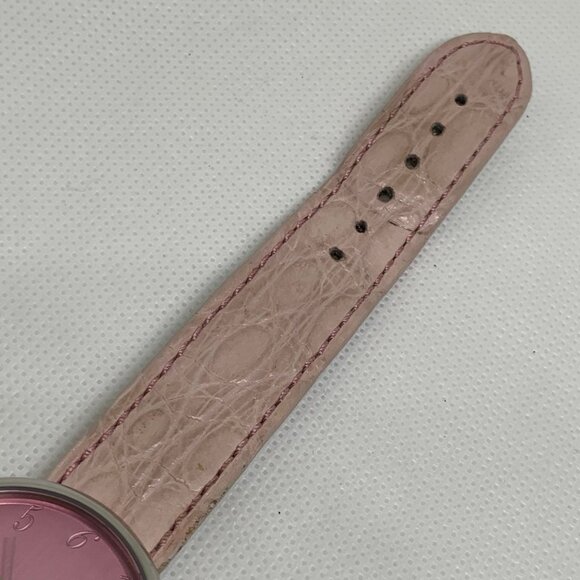 Roberto Cavalli watch 36mm genuine crocodile Italy leather up to 7” running - Picture 5 of 9